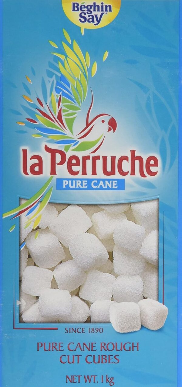 La perruch White Rough Cut Sugar 50 box