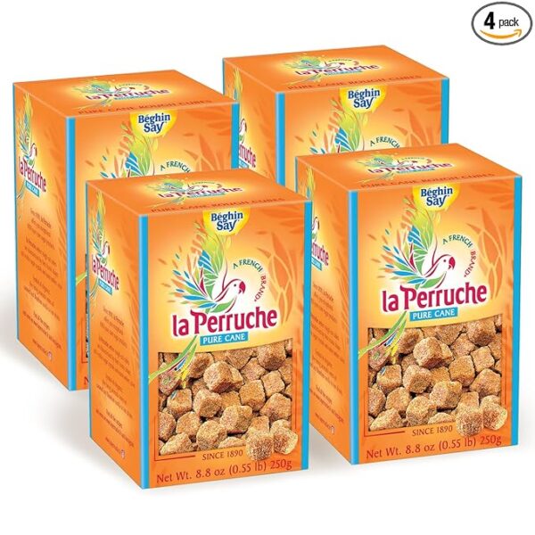 La perruch Brown Rough Cut Sugar 50 boxs