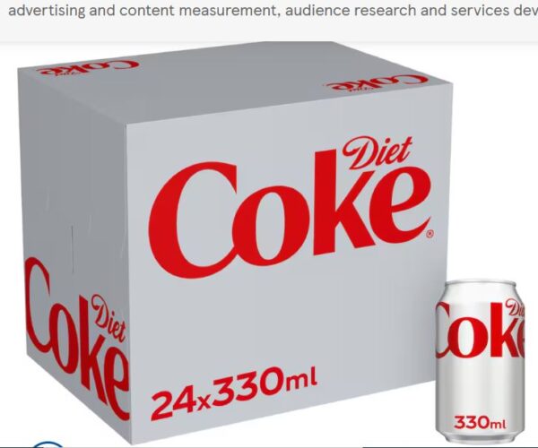 Diet Coke 24x330ml